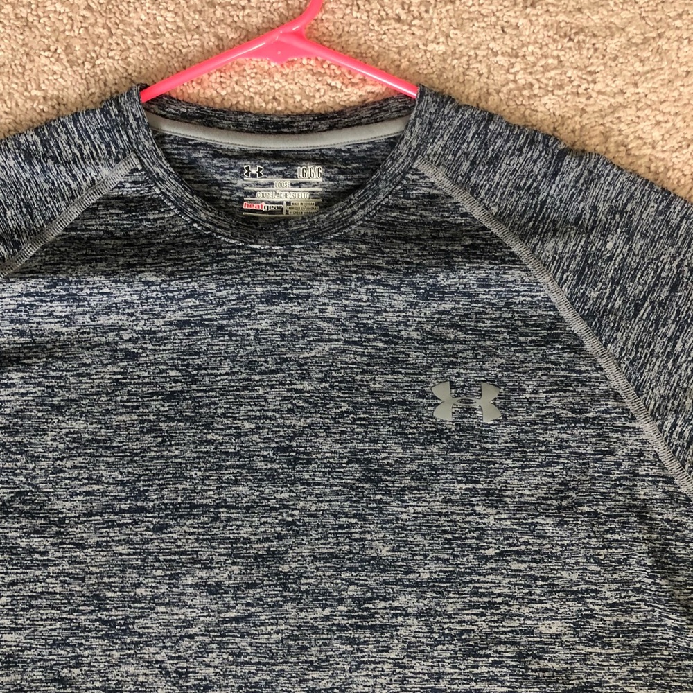 Under Armour Men’s Blue Exercise Shirt